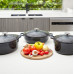 WHCIPR2502G Westinghouse 25cm Round Cast Iron Pot